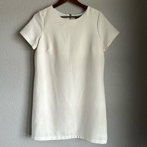 Lulus T-Shirt Style Dress - Off White/Cream - Size M.